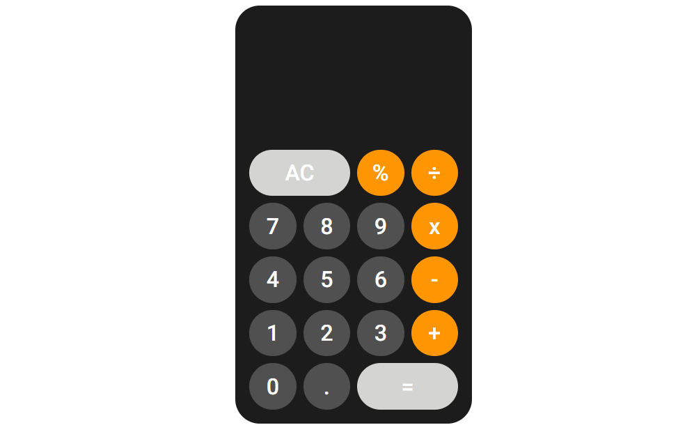 Calculatrice moderne